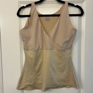 SPANX Camisole Shapewear Hide and Sleek Tank Beige Women’s Size Large